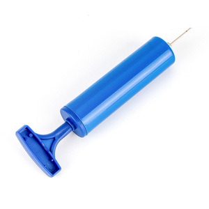 Mini pompe à air manuelle avec logo personnalisé, avec aiguilles et buses, matériaux PP PVC acier, ballons de <span class=keywords><strong>basket</strong></span>, ballons de <span class=keywords><strong>volley</strong></span>-ball, ballons de football - Product Image 1