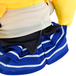 かわいいぬいぐるみフィギュア 高さ20cm ソフト コスプレ 座り姿 カスタムプラッシュドール アニメぬいぐるみ ソフトヒューマンドールおもちゃ - Product Image 3