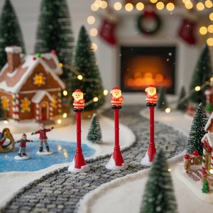 Sanwei <span class=keywords><strong>โคม</strong></span><span class=keywords><strong>ไฟ</strong></span> LED ติดถนนสำหรับบ้านตุ๊กตา<span class=keywords><strong>ไฟ</strong></span>บ้านขนาดเล็กใช้แบตเตอรี่<span class=keywords><strong>โคม</strong></span><span class=keywords><strong>ไฟ</strong></span>คริสต์มาสสีแดงแบบตั้งในบ้าน - Product Image 3