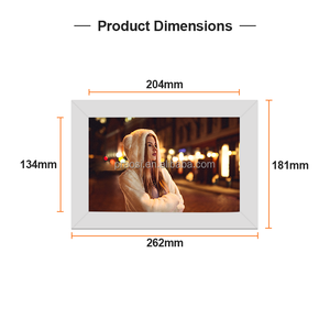 Ưu nhà máy cung cấp 10 inch Wifi LCD ảnh kỹ thuật số hình ảnh khung màn hình cảm ứng đám mây video tải về 16GB gỗ tùy chọn số lượng lớn tùy chọn - Product Image 3