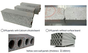 جودة عالية خفيفة الوزن EPS ساندويتش لوحة الحائط صنع الآلات الجاهزة خط إنتاج الخرسانة البناء بيع مجلس رغوة - Product Image 6