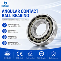 Roulement à billes à contact angulaire de super précision 7001A5SN24TRSUHP3, haute vitesse, diamètre extérieur 28