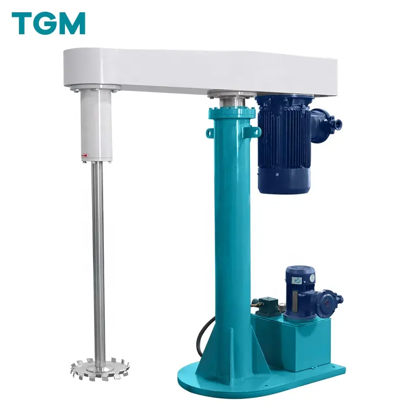 11KW Paint dispersing and Mixing machine Small capacity High Speed disperser for mixing paint and coatings