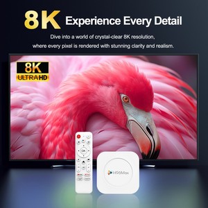 Boîtier Décodeur H96 8K Streaming IPTV STB Smarter OTT Wifi 6 Google <span class=keywords><strong>Android</strong></span> 14 Pro TV Europe France Allemagne Italie Espagne USA - Product Image 3
