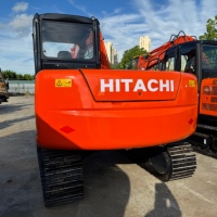 Excavatrice sur chenilles hydraulique d'origine Hitachi ZX70 du Japon à bas prix, excavatrice Hitachi d'occasion en promotion