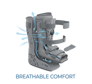 Bota Neumática Completa para Tendinitis <span class=keywords><strong>de</strong></span> Aquiles, Soporte <span class=keywords><strong>de</strong></span> Tobillo Ajustable, Andador Ortopédico para Recuperación <span class=keywords><strong>de</strong></span> Fracturas - Product Image 3