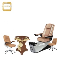 Chaise de pédicure à capteur de gestion de l'eau Jet Liner pour massages Shiatsu Chaise de spa pour pédicure Chaise de spa résistante à l'acétone