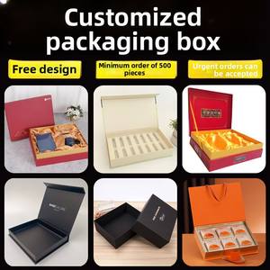 Caja de Regalo Personalizada, Caja de Empaque para Productos, Caja de Libro de Alta Gama Personalizada, Caja de Empaque con Logotipo Impreso para Productos de Salud, Caja de Regalo - Product Image 1