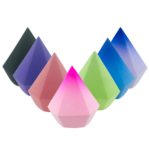 Kim Cương Hình Dạng Nhựa Trong Suốt Hộp Trang Điểm <span class=keywords><strong>Sponge</strong></span> Trường Hợp Chủ Gói Cho Kim Cương Trang Điểm <span class=keywords><strong>Sponge</strong></span> - Product Image 2