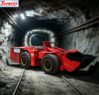 Chargeur souterrain LHD Tuoxing TC-200E, Scooptram minier électrique 75KW, 4t, godet de 2m, force de traction de 110kN, économie d'énergie