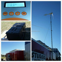 Système hybride éolien et solaire 500wp~1000wp, éolienne 1000w