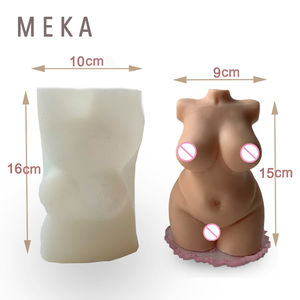M419 3D Wax Nude Torse <span class=keywords><strong>Bougie</strong></span> Moules Plâtre Graisse <span class=keywords><strong>Femme</strong></span> <span class=keywords><strong>Buste</strong></span> Silicone Soja Wax Curvy Plomb <span class=keywords><strong>Femme</strong></span> Corps Silicone <span class=keywords><strong>Bougie</strong></span> Moule - Product Image 2