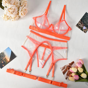 ชุดชั้นในเซ็กซี่ลูกไม้คอวีสำหรับผู้หญิง ชุดชั้นในอีโรติกไซส์ใหญ่ ชุดชั้นในเซ็กซี่ซีทรูสำหรับผู้หญิง - Product Image 3