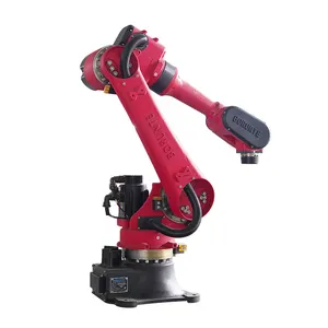 Robot industrial de soldadura de 6 ejes, máquina expendedora de brazo giratorio