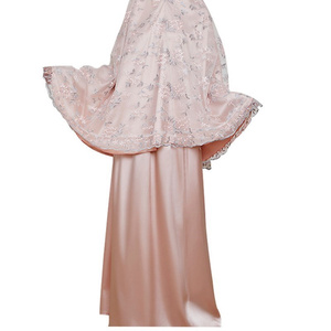 Nouvelle robe de sortie pour Abaya Niqab vêtements islamiques musulmans à manches longues Hijabs Milan henné écharpe Uae marocain avec Khimar Jilbab - Product Image 5