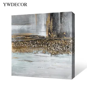 Best selling oil painting 100% hand painted heavy textured canvas wall art for home hotel abstract decor