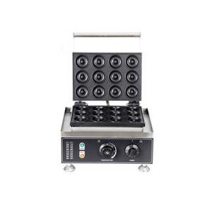 Nouvelle Machine à Snacks Commerciale en Gros, 12 Cavités, Électrique 220V, pour Donuts, Usage Professionnel en Boulangerie, Haute Productivité, Double Face - Product Image 1