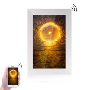 10.1 Inch App Multi-user Share Phone Connect Video Photo Digital Picture Frame With <b>Wifi</b> Touch Screen Cheapest - Product Image 3