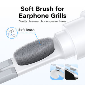 Outils de nettoyage d'écouteurs Bluetooth UGREEN pour <span class=keywords><strong>Airpods</strong></span> Pro, stylo de nettoyage pour écouteurs, kits de brosses pour Samsung Xiaomi <span class=keywords><strong>Airdots</strong></span> Huawei - Product Image 5
