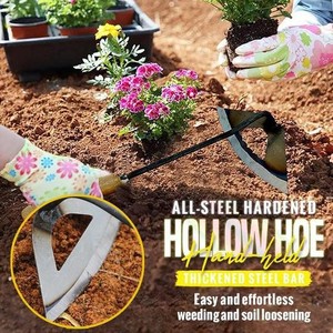 Zhixin nouveau produit outil de jardin pelle à main extracteur de mauvaises herbes petite <span class=keywords><strong>houe</strong></span> Triangle <span class=keywords><strong>creuse</strong></span> pour le désherbage de jardin - Product Image 3