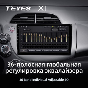 Teyes เครื่องเล่นดีวีดี X1สำหรับรถยนต์ <span class=keywords><strong>Honda</strong></span> <span class=keywords><strong>JAZZ</strong></span> 2 GG 2008 - 2014 Fit 2 <span class=keywords><strong>Ge</strong></span> 2007-2014นิ้วเครื่องเล่นดีวีดีในรถยนต์หน้าจอสัมผัส - Product Image 5