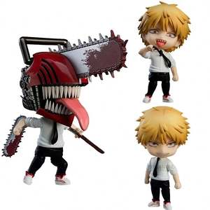 10cm <span class=keywords><strong>Anime</strong></span> motosierra hombre Denji Power figura de acción 1560 1580 arcilla colección modelo Juguetes - Product Image 1
