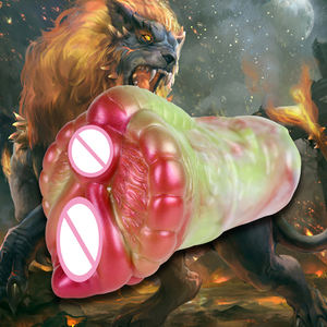 ของเล่นทางเพศ GEEBA แบบสองช่องทางสำหรับผู้ชาย รูปแบบช่องคลอดเสมือนจริง สำหรับผู้ใหญ่ 18+ ใช้งานได้ทุกฟังก์ชั่น ทำจากซิลิโคนนุ่ม สำหรับช่วยในการฝึกการสำเร็จความใคร่ - Product Image 2