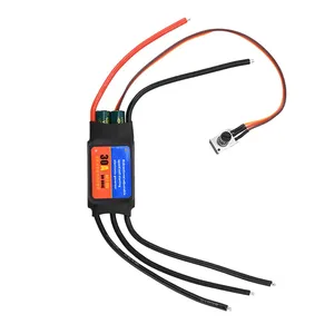 Tự làm <span class=keywords><strong>Fan</strong></span> sửa đổi không chổi than 30a60a ESC hai chiều tự bắt đầu không chổi than điện Quy định tốc độ điều khiển cho các công cụ tự làm - Product Image 1