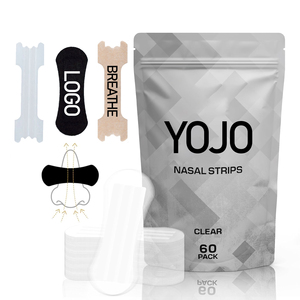 شرائط الأنف الشخير واضحة للتنفس شرائط الأنف شفافة غير مرئية - Product Image 1