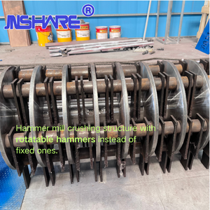 Broyeur à marteaux fiable <span class=keywords><strong>de</strong></span> 55 kW à haute productivité avec pompe à moteur et engrenage pour la production <span class=keywords><strong>de</strong></span> copeaux <span class=keywords><strong>de</strong></span> bois, <span class=keywords><strong>de</strong></span> paille et <span class=keywords><strong>de</strong></span> granulés <span class=keywords><strong>de</strong></span> biomasse - Product Image 4