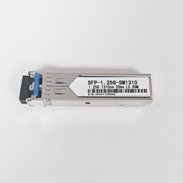 SFP Fiber Optic Transceiver 1.25G SM 1310nm 20KM LC Module FTTH 4G