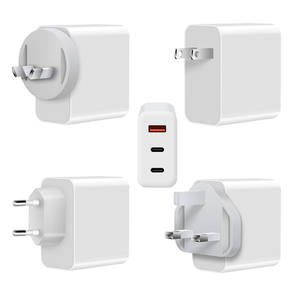 Cargador Rápido USB Tipo C de 3 Puertos 2C1A de Marca Blanca OEM, <span class=keywords><strong>Adaptador</strong></span> de Corriente de <span class=keywords><strong>Carga</strong></span> Rápida Gan de 65 W para <span class=keywords><strong>Apple</strong></span> iPhone Macbook - Product Image 2