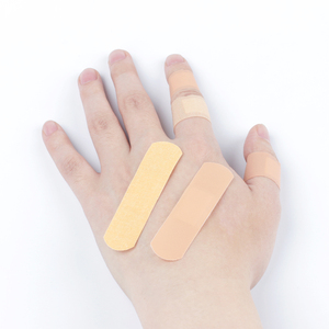 High Quality <strong>Fabric</strong> <strong>Plasters</strong> Adhesive Finger Bandage First Aid <strong>Plaster</strong> Bandage Strips Medical Health Bandage Strips - Product Image 4