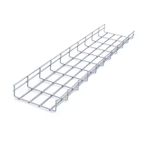 Installing Cable With Wire Mesh Cable Tray