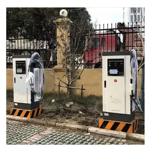 40kw DC快速电动汽车充电站，带OCPP 1.6落地式新能源电动汽车充电站，适用于家用和商用