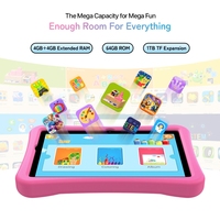 Tablette pour enfants UMIDIGI G1 Tab, version mondiale, prix moins cher, 10,1 pouces, 4 Go + 64 Go, Android 13, processeur quadricœur RK3562