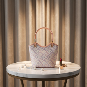 Bolso de Mano con Diseño Geométrico, Brocado <span class=keywords><strong>Zhuang</strong></span>, Patrimonio Cultural Inmaterial, Cierre de Cremallera, Correa Ajustable para Mujer - Product Image 6