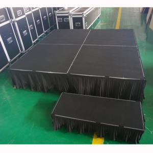 Escenario portátil ligero tipo plataforma para bodas y eventos, escenario telescópico - Product Image 2