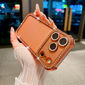 Funda Protectora Antigolpes con Esquinas de Airbag para iPhone 17 Pro Max 16, Protector de Lente con Brillantina, Funda con Diamantes - Product Image 2