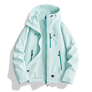 Chaqueta Impermeable y Cortavientos Unisex <span class=keywords><strong>para</strong></span> Otoño, Senderismo y Trekking al Aire Libre, Resistente al Desgaste y a los Arañazos - Product Image 3