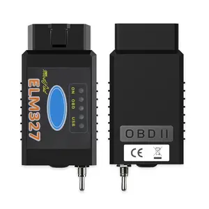 Lecteur de Code de puce PIC HS CAN/MS peut commuter en option ELM 327 voiture Auto OBD2 outil de Diagnostic OBD2 ELM327 pour Ford USB/BT F-TDI