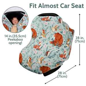 Cubierta Multiusos para Lactancia, Cubierta Elástica para Cochecito, Cubierta Elástica para Asiento de Auto para Niños y Niñas - Product Image 4