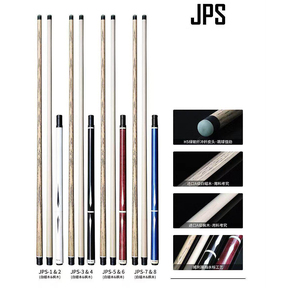 Taco de billar FURY JPS Break And Jump de 14 mm con unión de acero inoxidable, punta de 14 mm, 3 secciones, 120 cm - Product Image 2