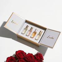 Boîte cadeau de luxe à double ouverture pour parfum et cosmétiques, avec fermeture magnétique, emballage personnalisé avec logo, boîte cadeau