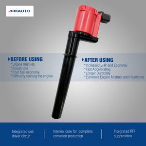 คอยล์จุดระเบิด ARKAUTO รุ่น High Spark IGNITION COIL PACK DG512 <span class=keywords><strong>UF191</strong></span> สำหรับรถยนต์ FORD MUSTANG GT LINCOLN NAVIGATOR Continental MERCURY เครื่องยนต์ 4.6 5.4T 5.8T V8 - Product Image 3