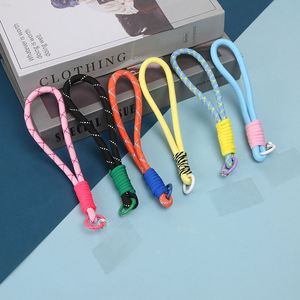 Lanière tressée en polyester 2025 à transfert thermique, personnalisable, vente chaude, pour clés, badge d'identification de travail, lanière de cou, porte-clés, vente en gros - Product Image 2
