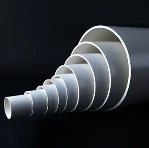 Хорошая надежная китайская фабрика делает ПВХ 4 8 дюймов пластиковые трубы цены серый