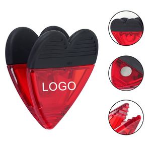Custom Logo Heart Shape Plastic Refrigerator Magnet <b>Clips</b> Sets,Multipurpose Magnet Paper <b>Clips</b>,Snacks Bag <b>Clips</b> - Product Image 4