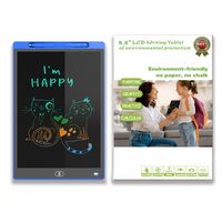 Tablette de dessin LCD de 8,5 pouces pour enfants, tableau effaçable rechargeable avec stylo, jouet éducatif de voyage, cadeau pour garçons et filles
