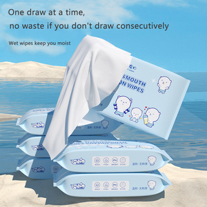 Eco Friendly migliore salviettina acqua per neonati salviette organiche per neonati 30 pz OEM ODM in magazzino
